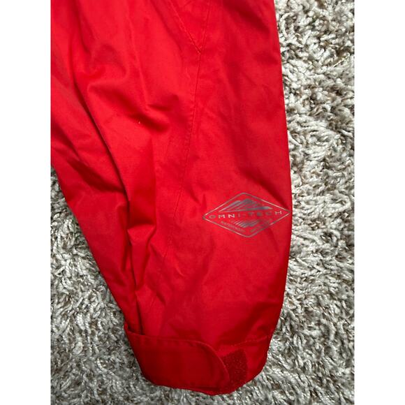 Columbia Omni-Tech Interchange Jacket Sz L Red Waterproof Breathable Hooded - Picture 6 of 14